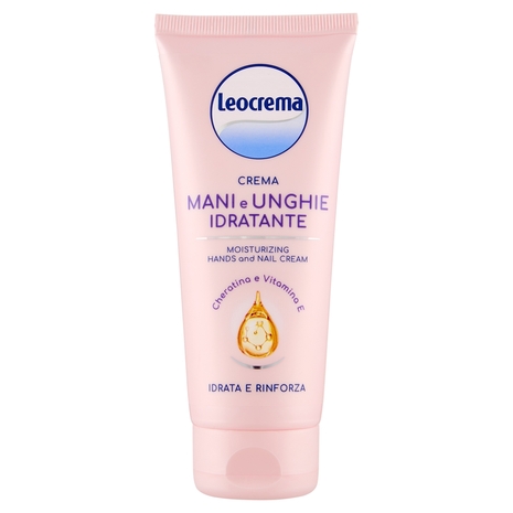 Leocrema Crema Mani e Unghie Idratante Cheratina e Vitamina E 100 ml